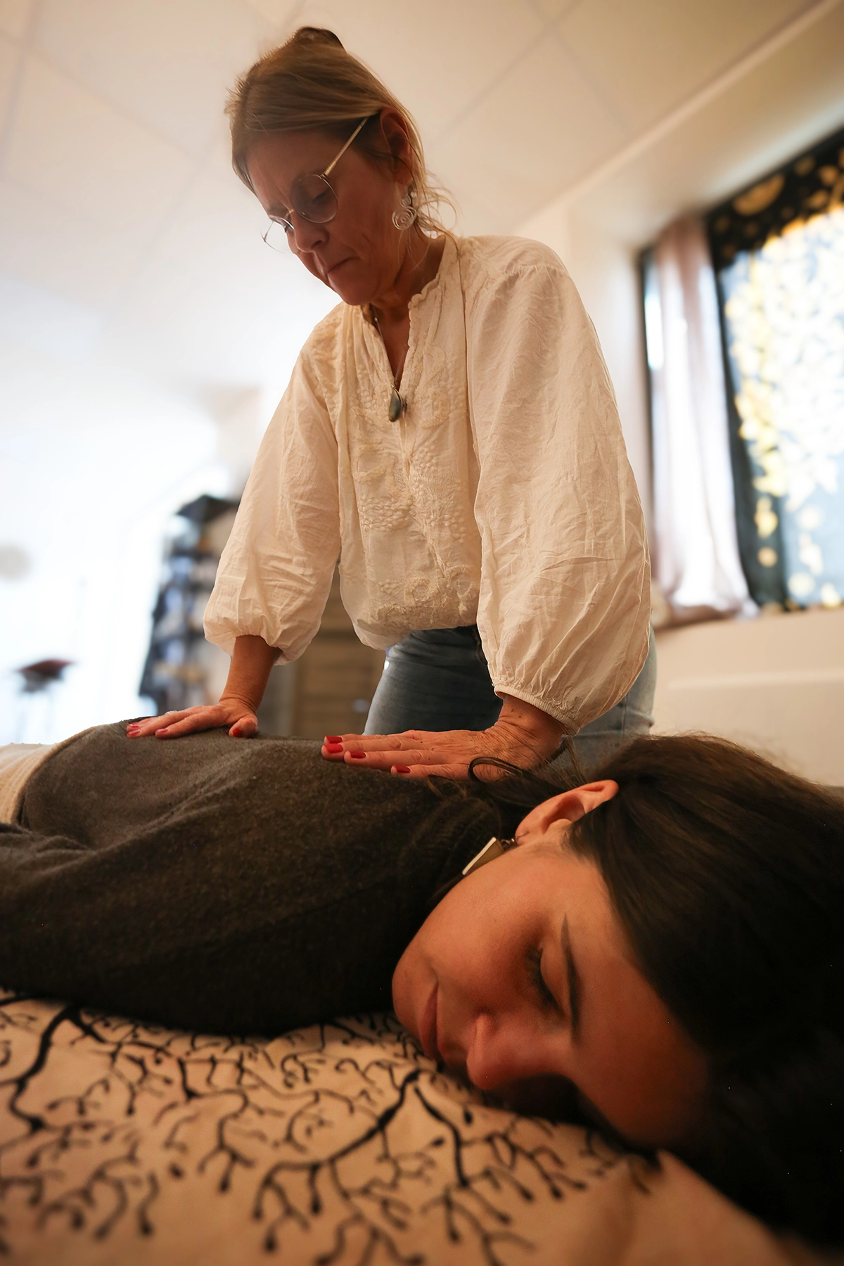 Séance de Shiatsu - Janick Hervé - Larré